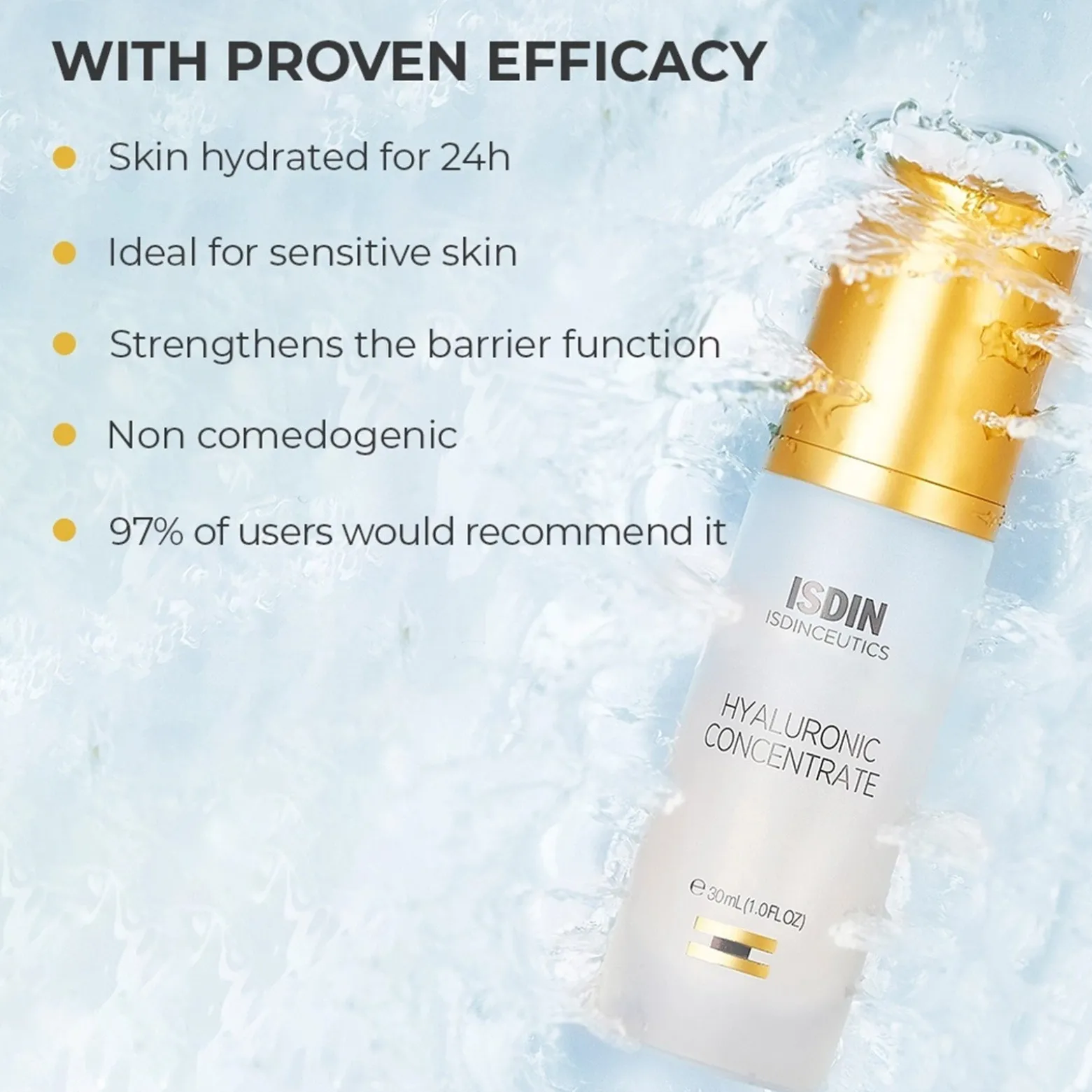 ISDINCEUTICS Hyaluronic Concentrate Serum 30ml (1.01floz)