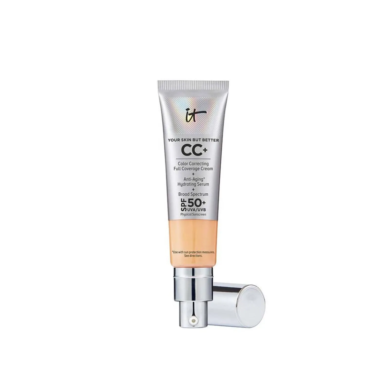 IT Cosmetics CC+ Cream Full Coverage Foundation SPF50+ Neutral Medium 32ml (1.08floz)