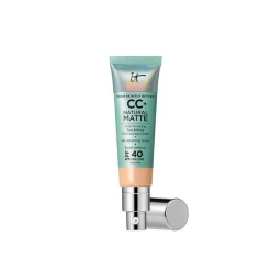 IT Cosmetics CC+ Natural Matte Foundation SPF40 Light Medium 32ml (1.08floz)