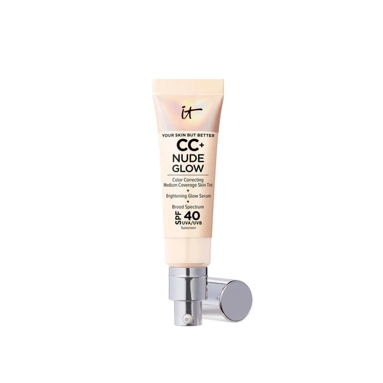 IT Cosmetics CC+ Nude Glow Lightweight Foundation SPF40 Fair Porcelain 32ml (1.08floz)