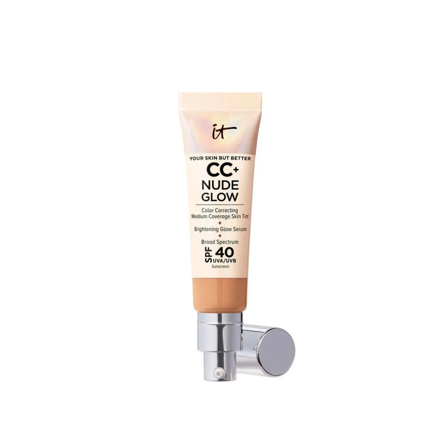 IT Cosmetics CC+ Nude Glow Lightweight Foundation SPF40 Neutral Tan 32ml (1.08floz)