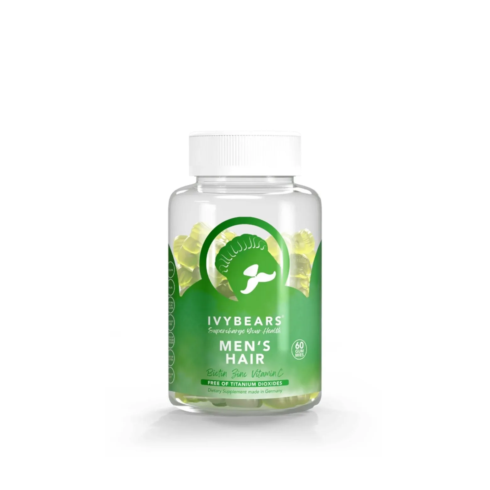 Ivy Bears Men's Hair Vitamins x60 Gummies