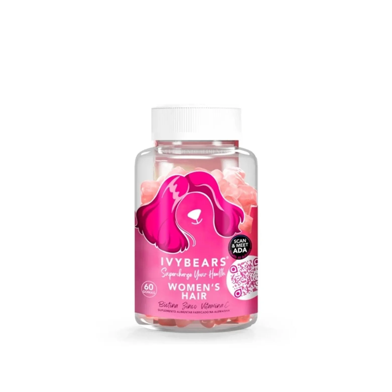 Ivy Bears Women's Hair Vitamins x60 Gummies