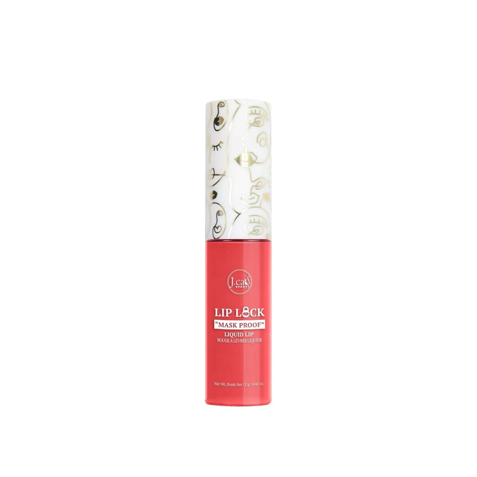 J.Cat Lip Lock Mask Proof Liquid Lipstick 101 Positive Mindset 10g (0.35oz)