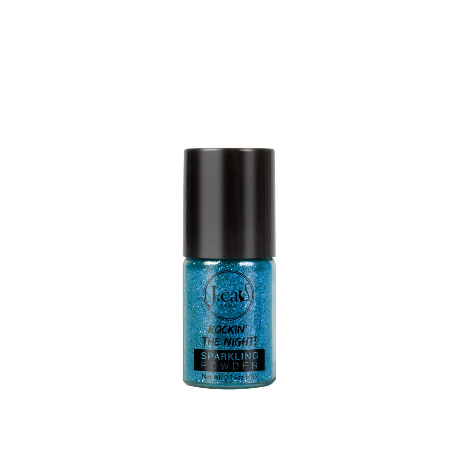 J.Cat Rockin' The Night! Sparkling Powder 208 Jungle Sapphire 4g (0.14oz)