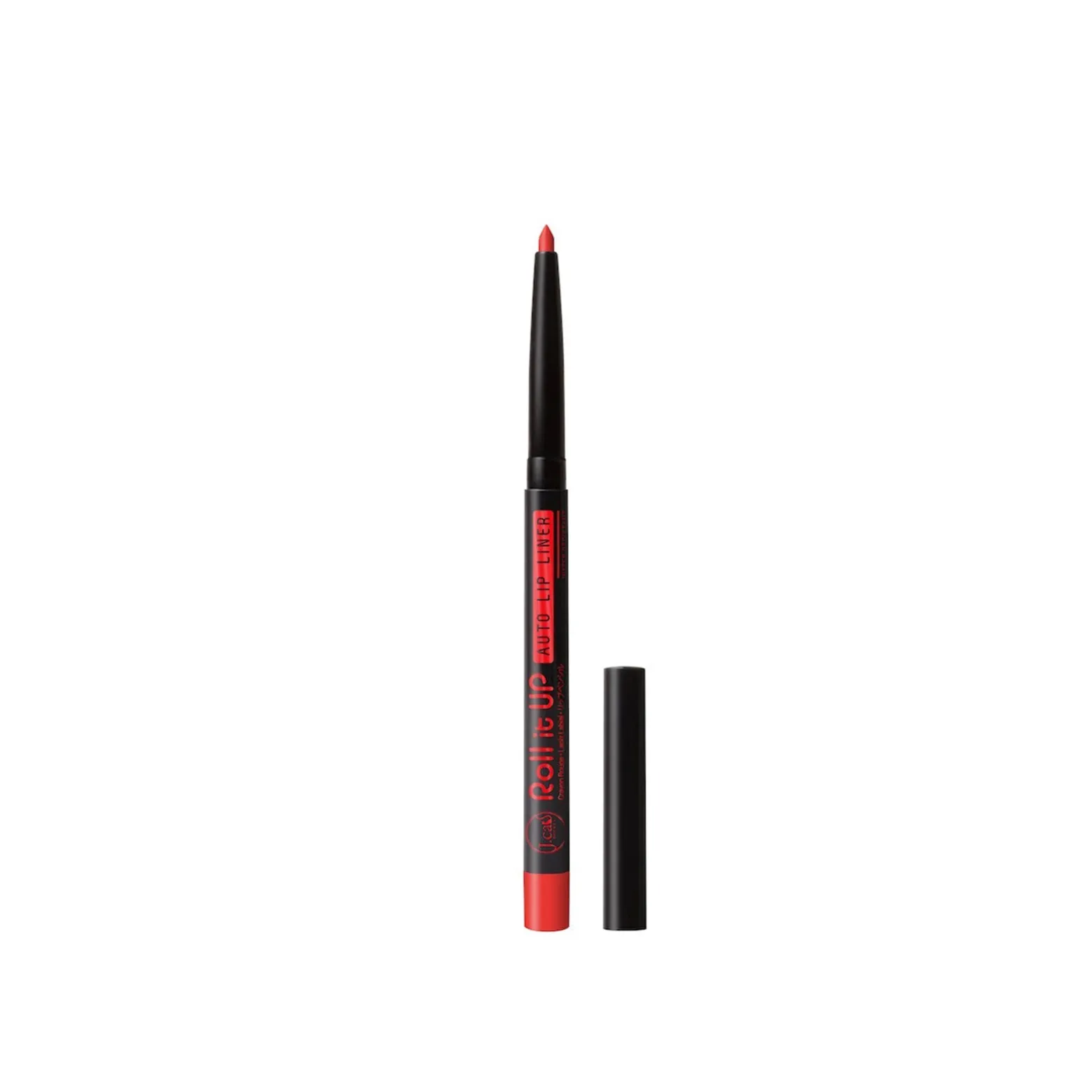 J.Cat Roll It Up Auto Lip Liner 104 Electric Crimson 0.3g (0.01oz)