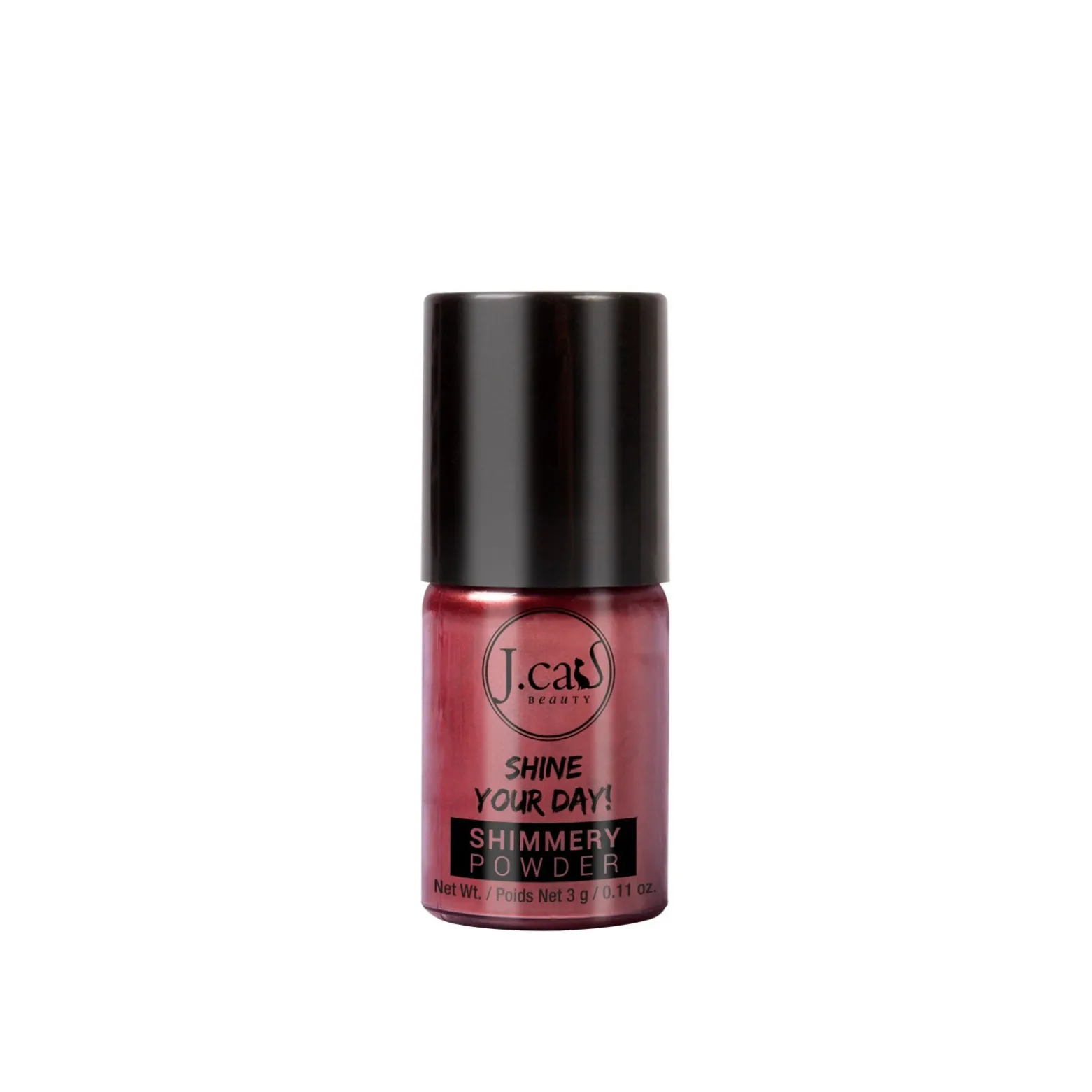 J.Cat Shine Your Day! Shimmery Powder 123 Auburn Red 3g (0.11oz)