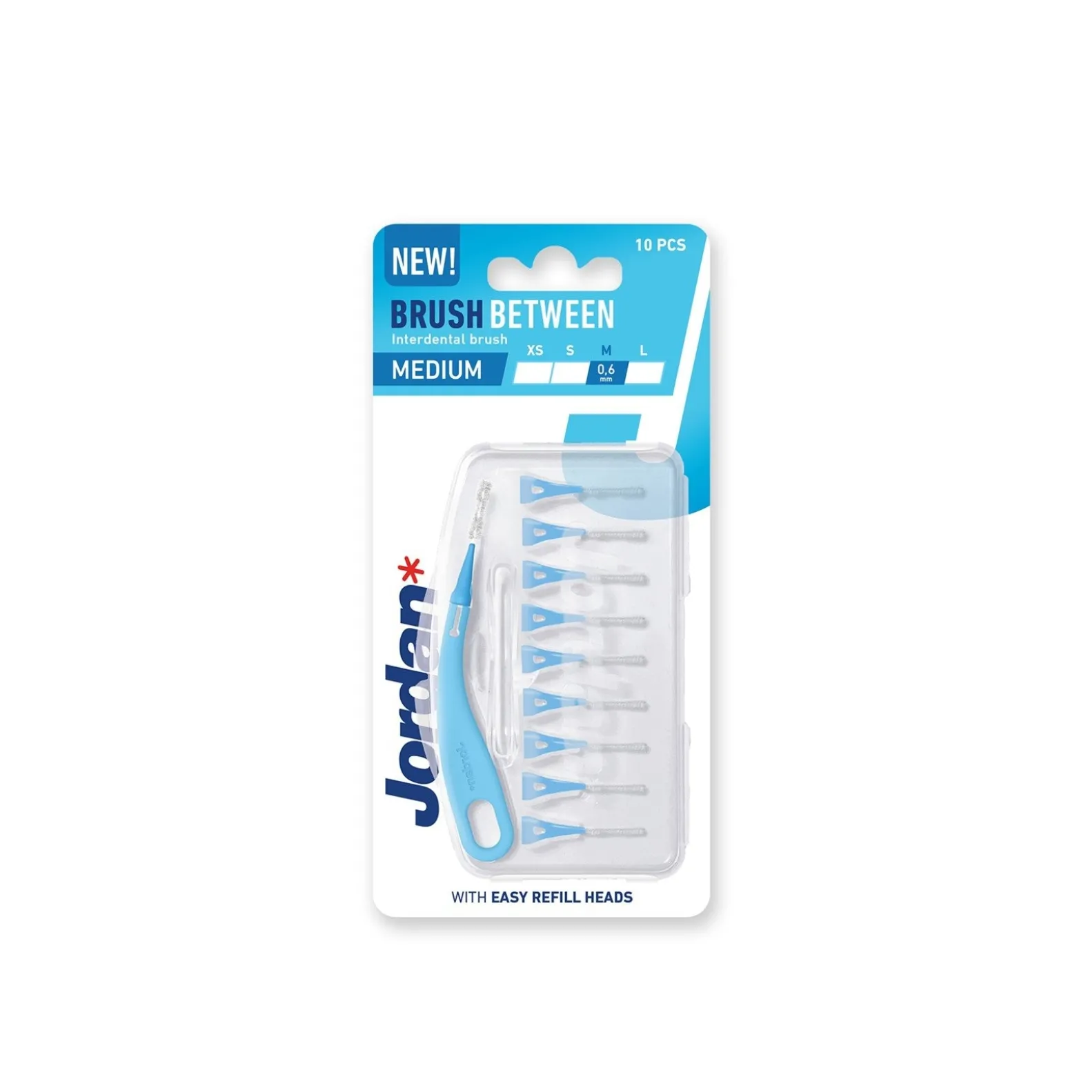 Jordan Brush Between Interdental Brush Medium x10