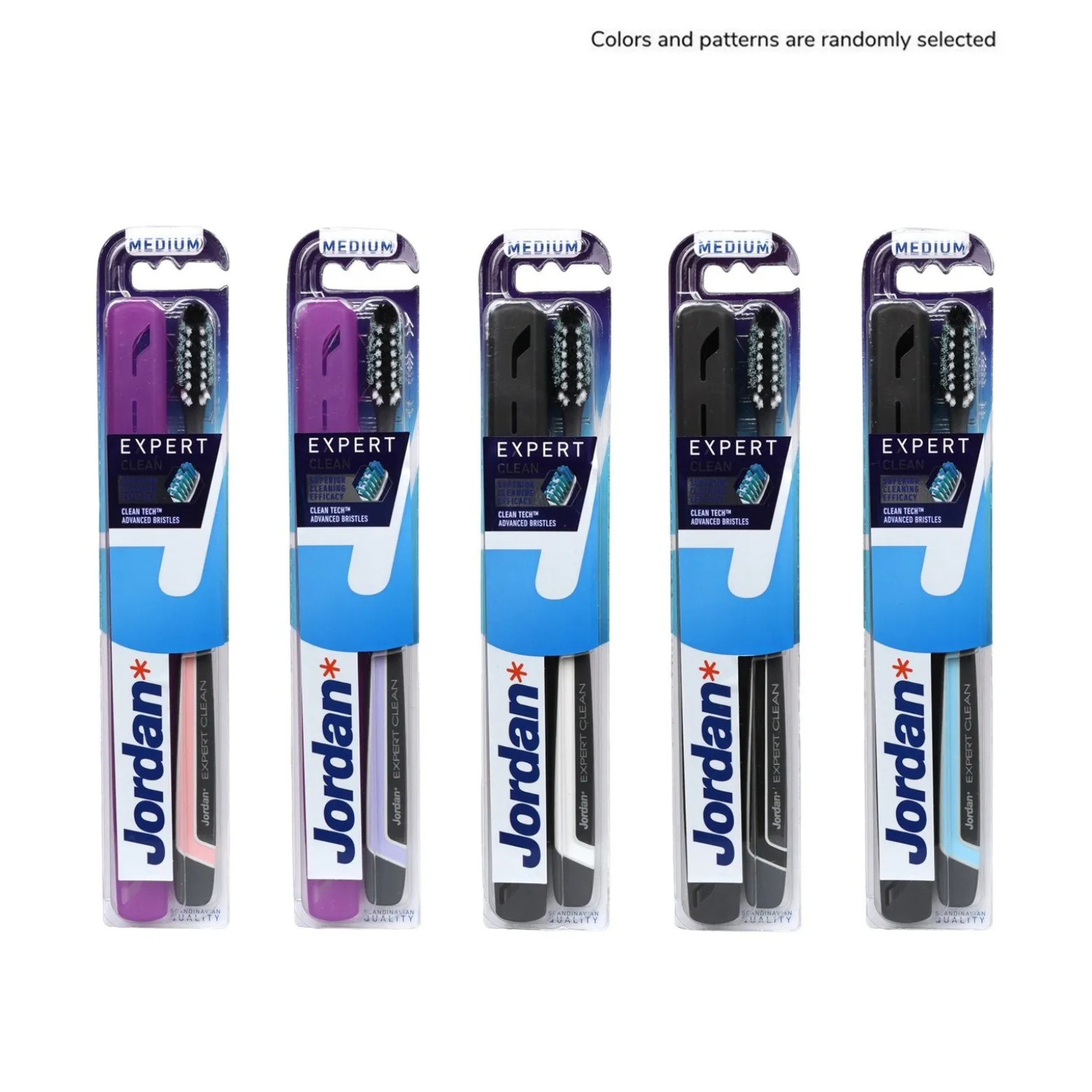 Jordan Expert Clean Medium Toothbrush x1