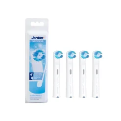 Jordan Whitening Electric Brush Heads x4
