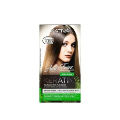 Kativa Anti-Frizz Xtra Shine Keratin Straightening Without Iron Kit