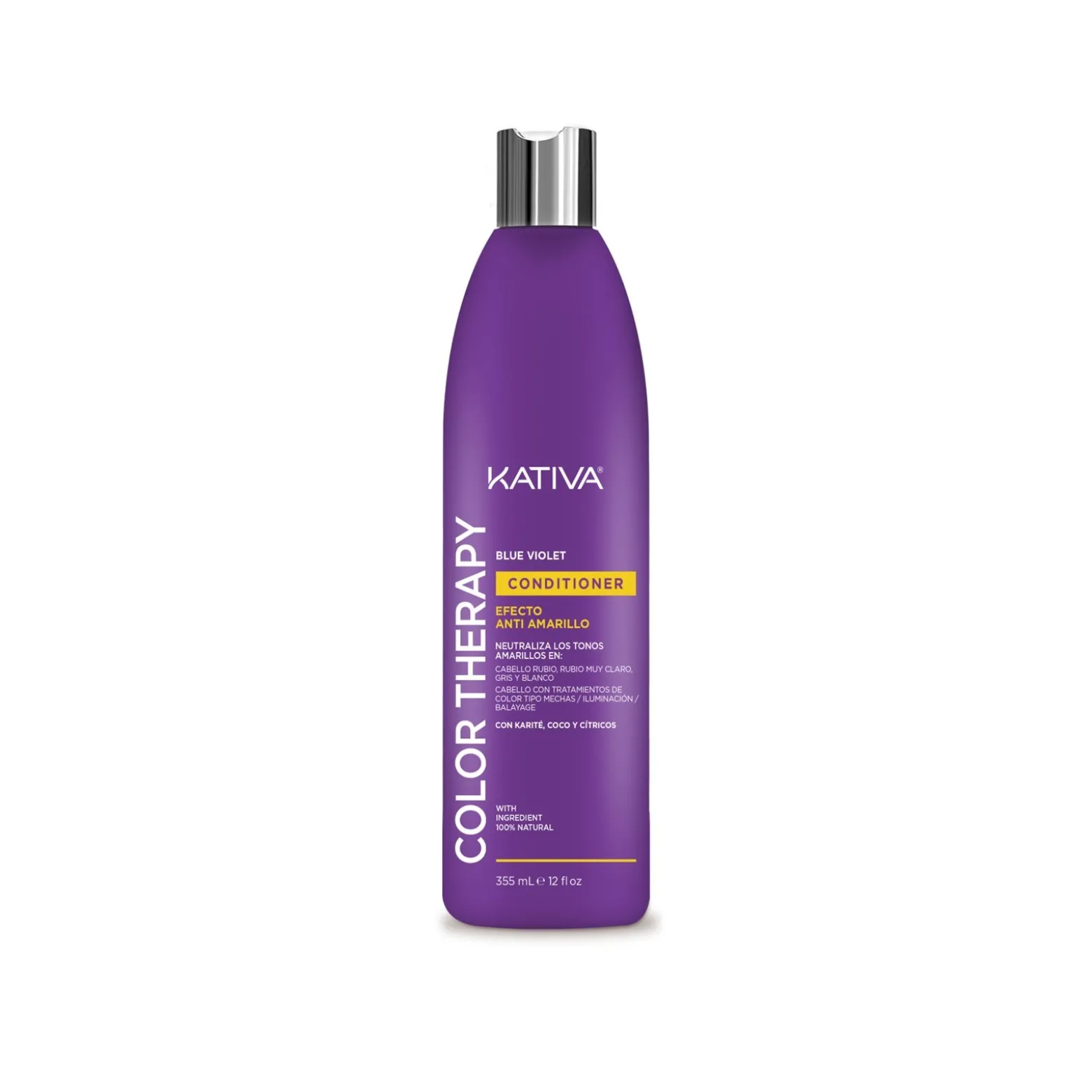 Kativa Color Therapy Blue Violet Conditioner 355ml (12floz)