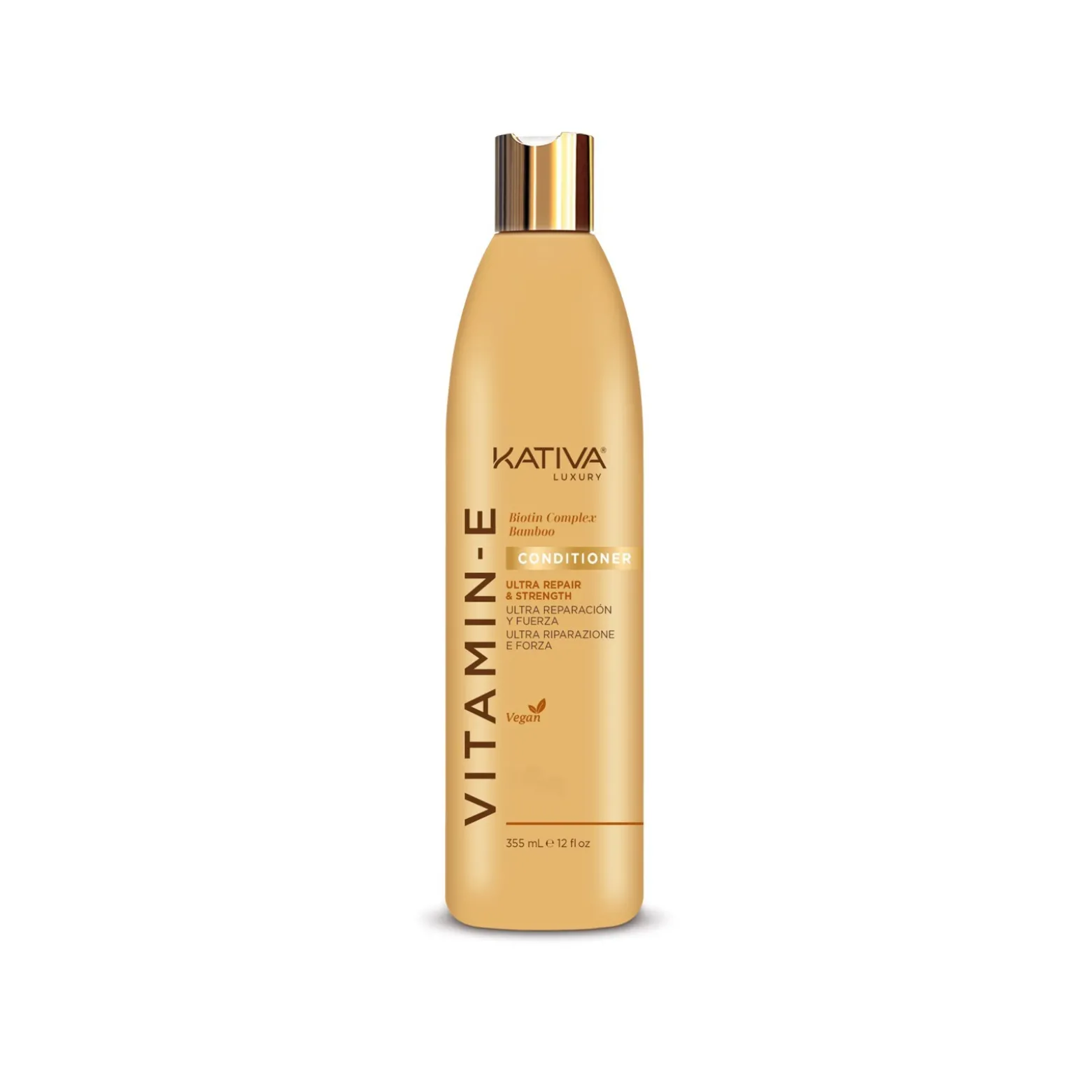 Kativa Vitamin-E Biotin Complex Bamboo Conditioner 355ml (12floz)