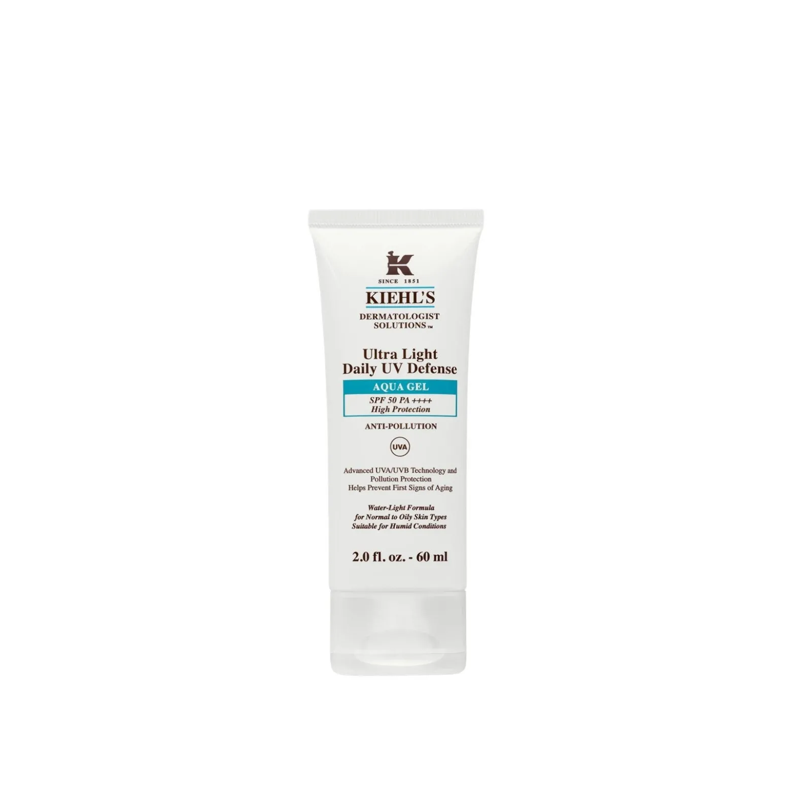 Kiehl's Ultra Light Daily UV Defense Aqua Gel SPF50+ 60ml (2floz)