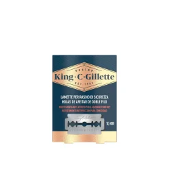 King C. Gillette Double Edge Safety Razor Blades x10
