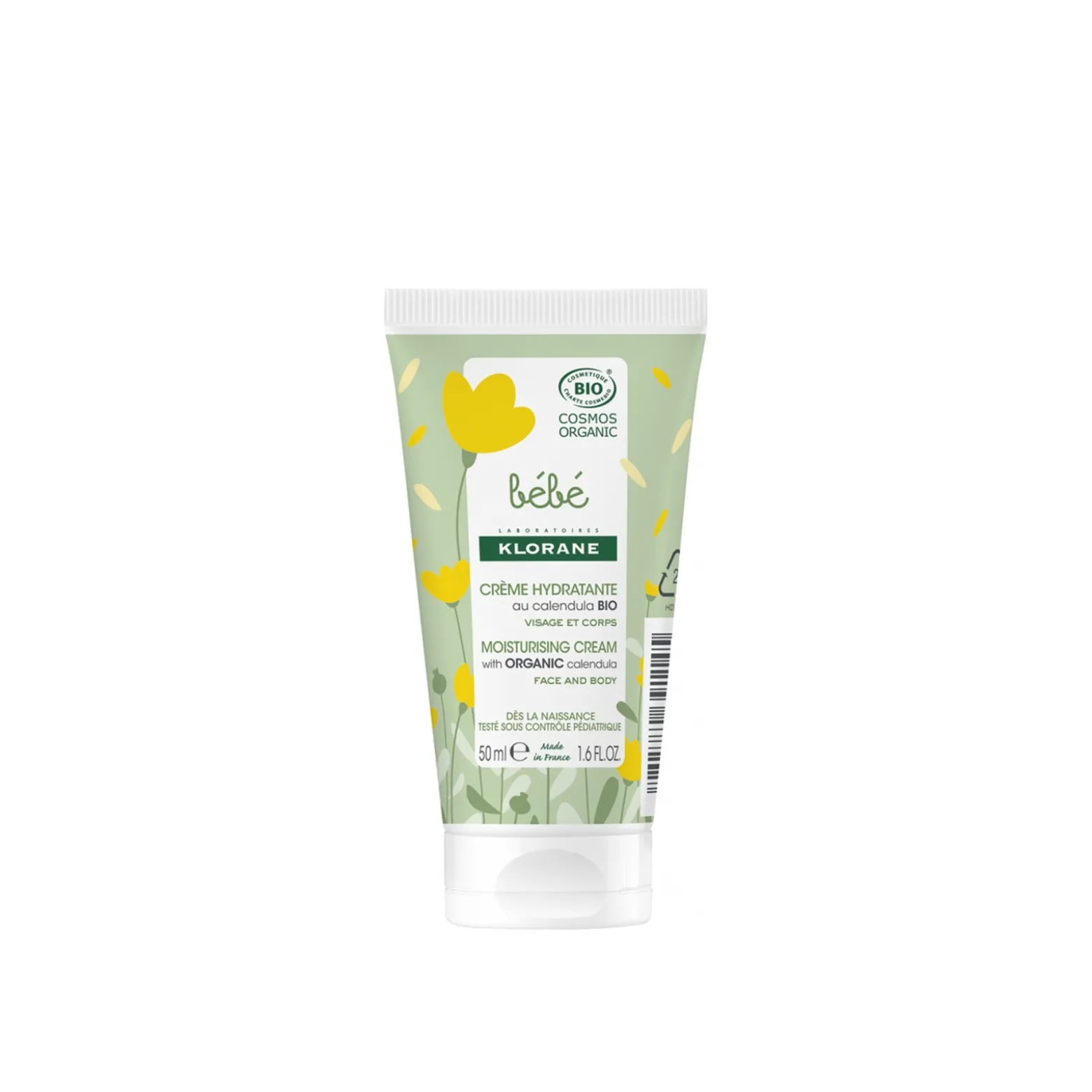 Klorane Baby Moisturizing Cream with Organic Calendula 50ml (1.69floz)