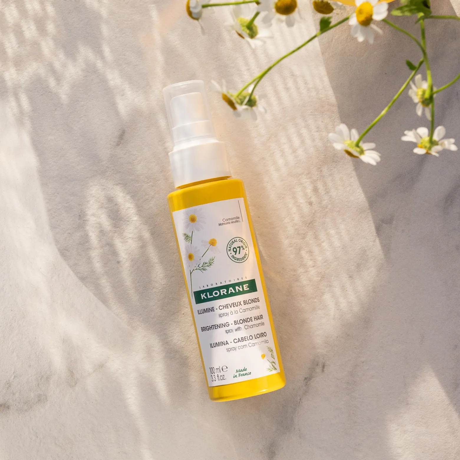 Klorane Brightening Blonde Hairspray with Chamomile 100ml (3.3floz)