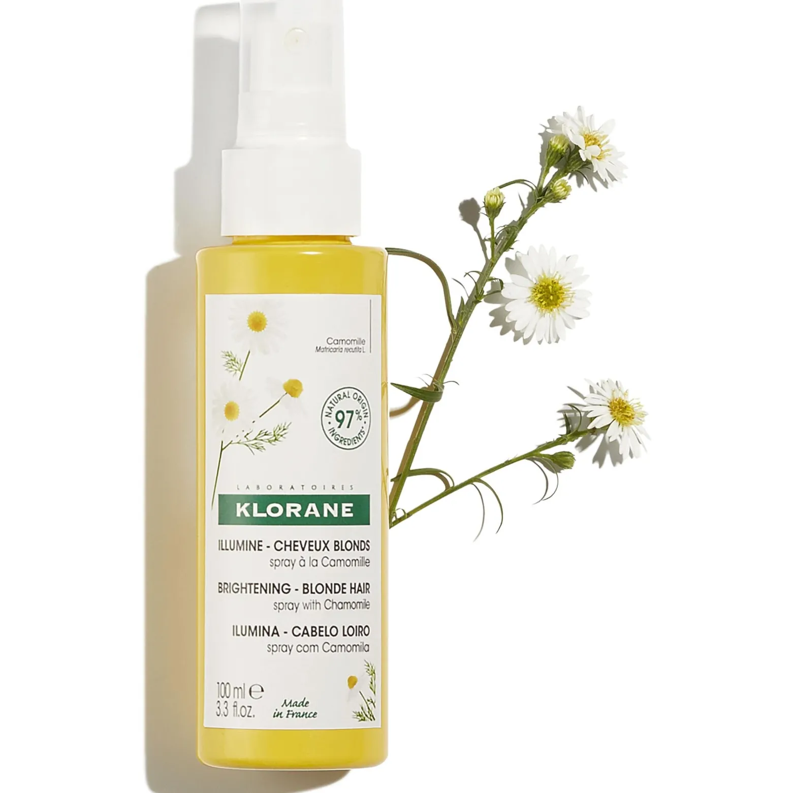 Klorane Brightening Blonde Hairspray with Chamomile 100ml (3.3floz)