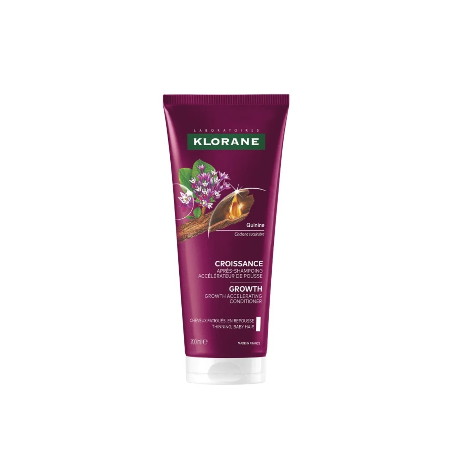 Klorane Growth Accelerating Conditioner 200ml (6.76floz)
