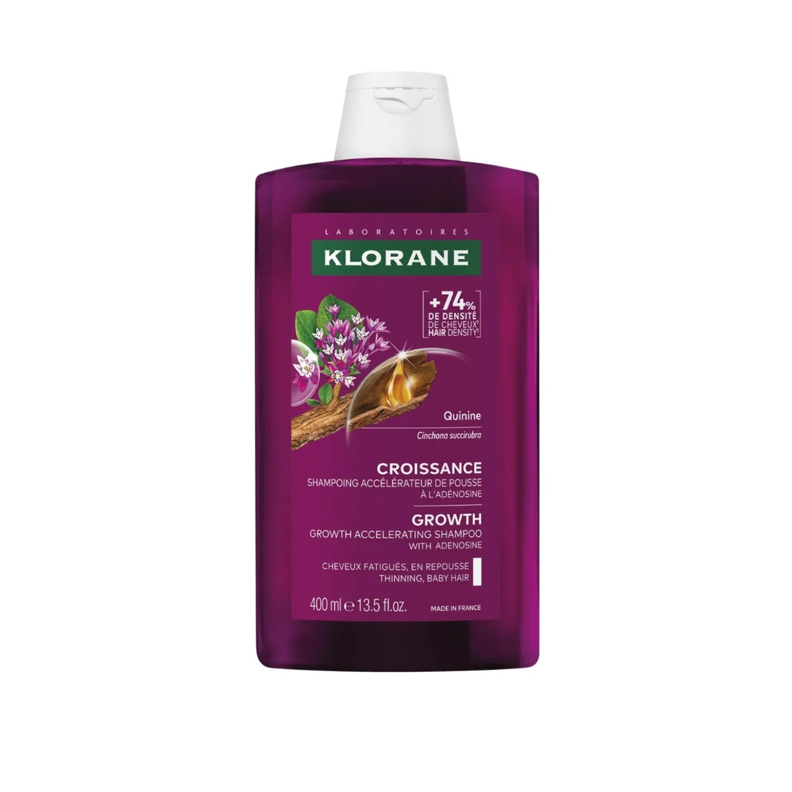 Klorane Growth Accelerating Shampoo 400ml (13.5floz)