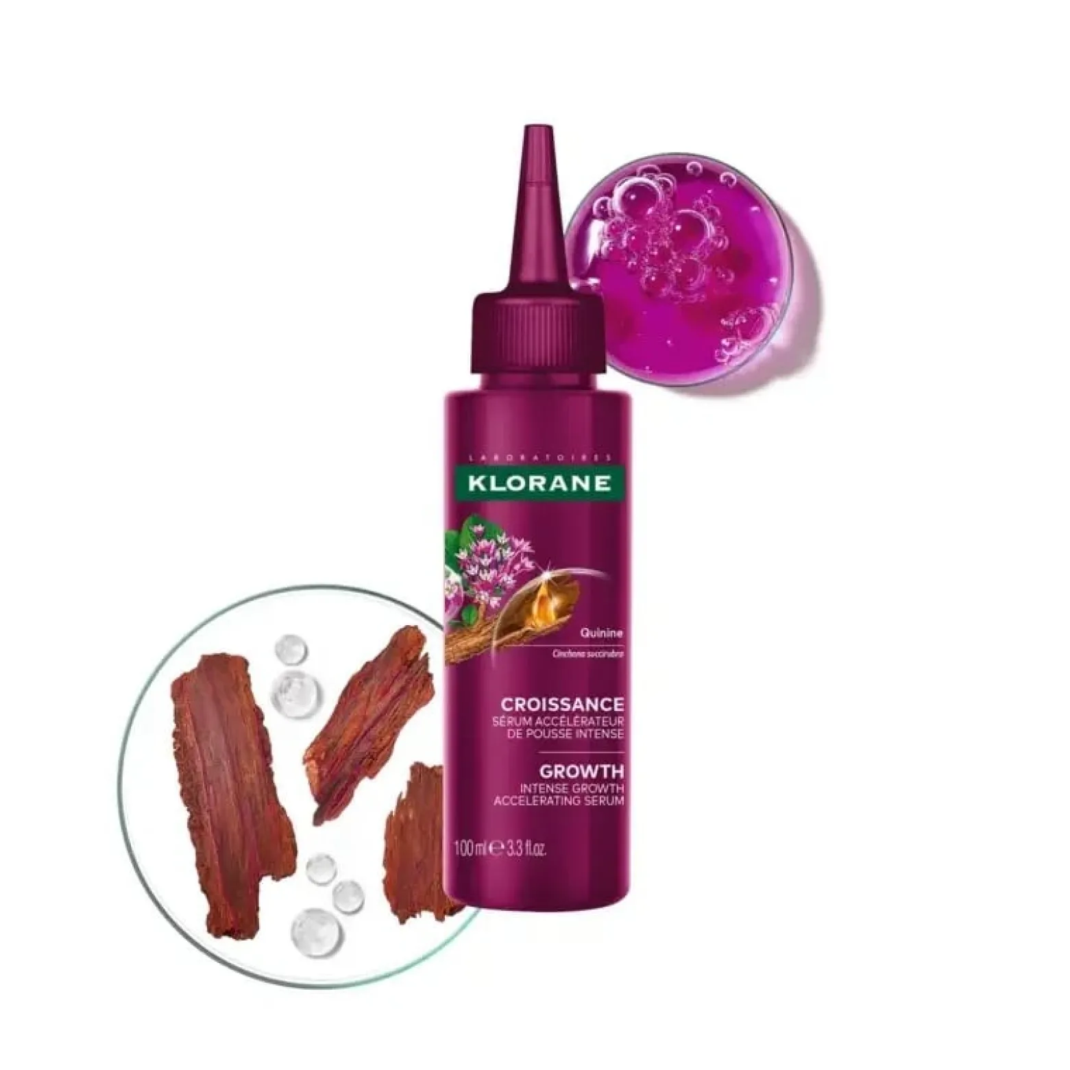 Klorane Growth Accelerating Serum 100ml (3.3floz)