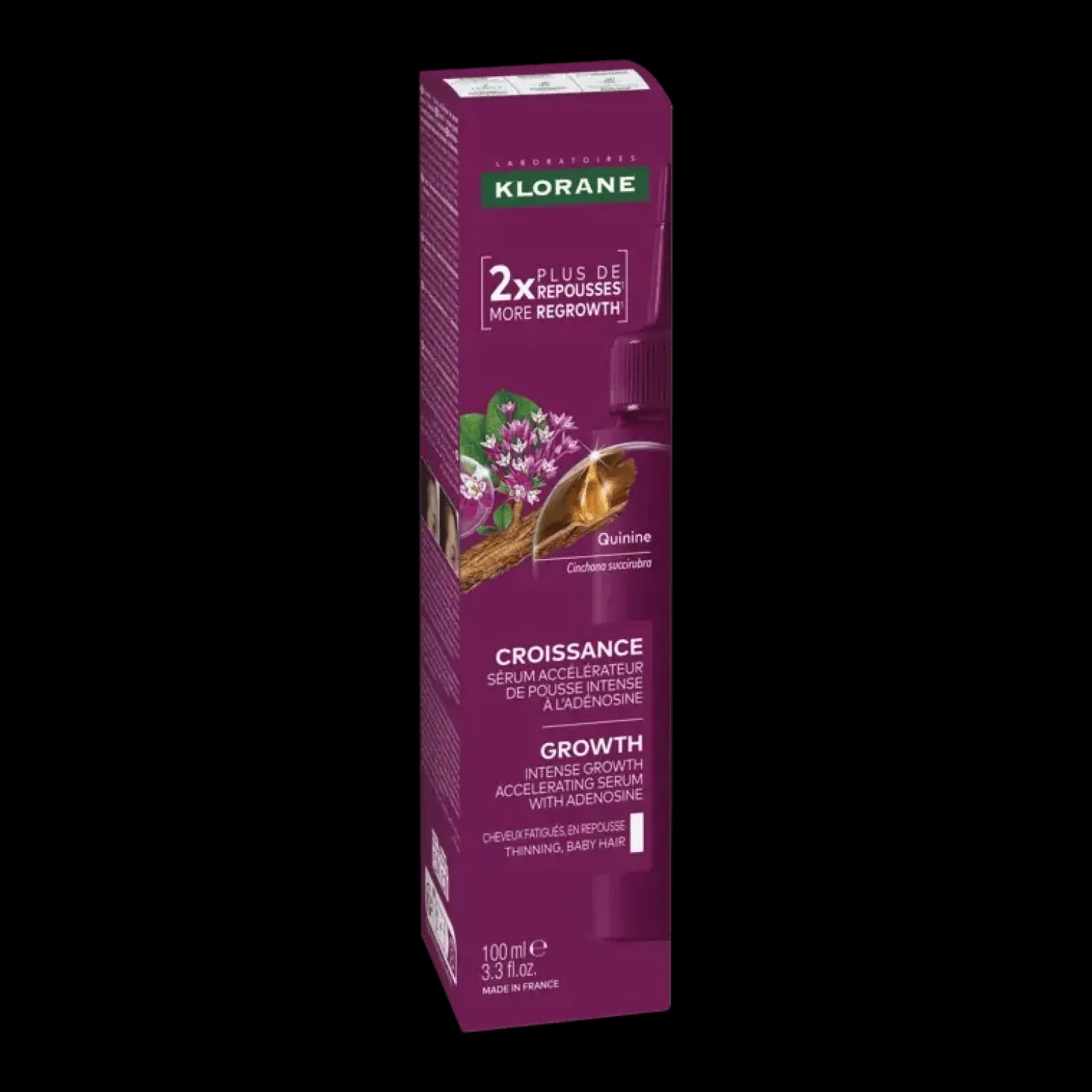 Klorane Growth Accelerating Serum 100ml (3.3floz)