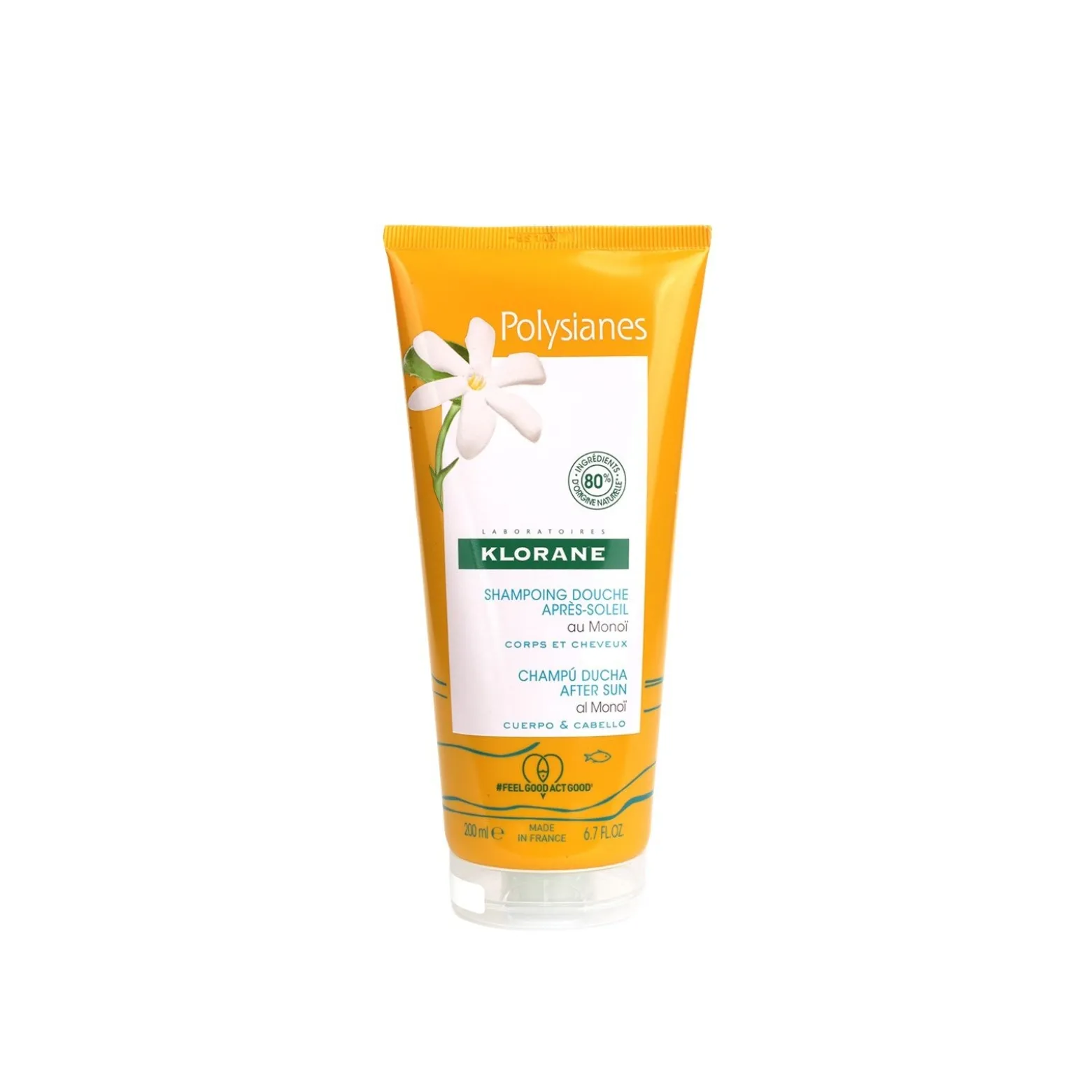 Klorane Polysianes After-Sun Shower Shampoo 200ml (6.76fl oz)