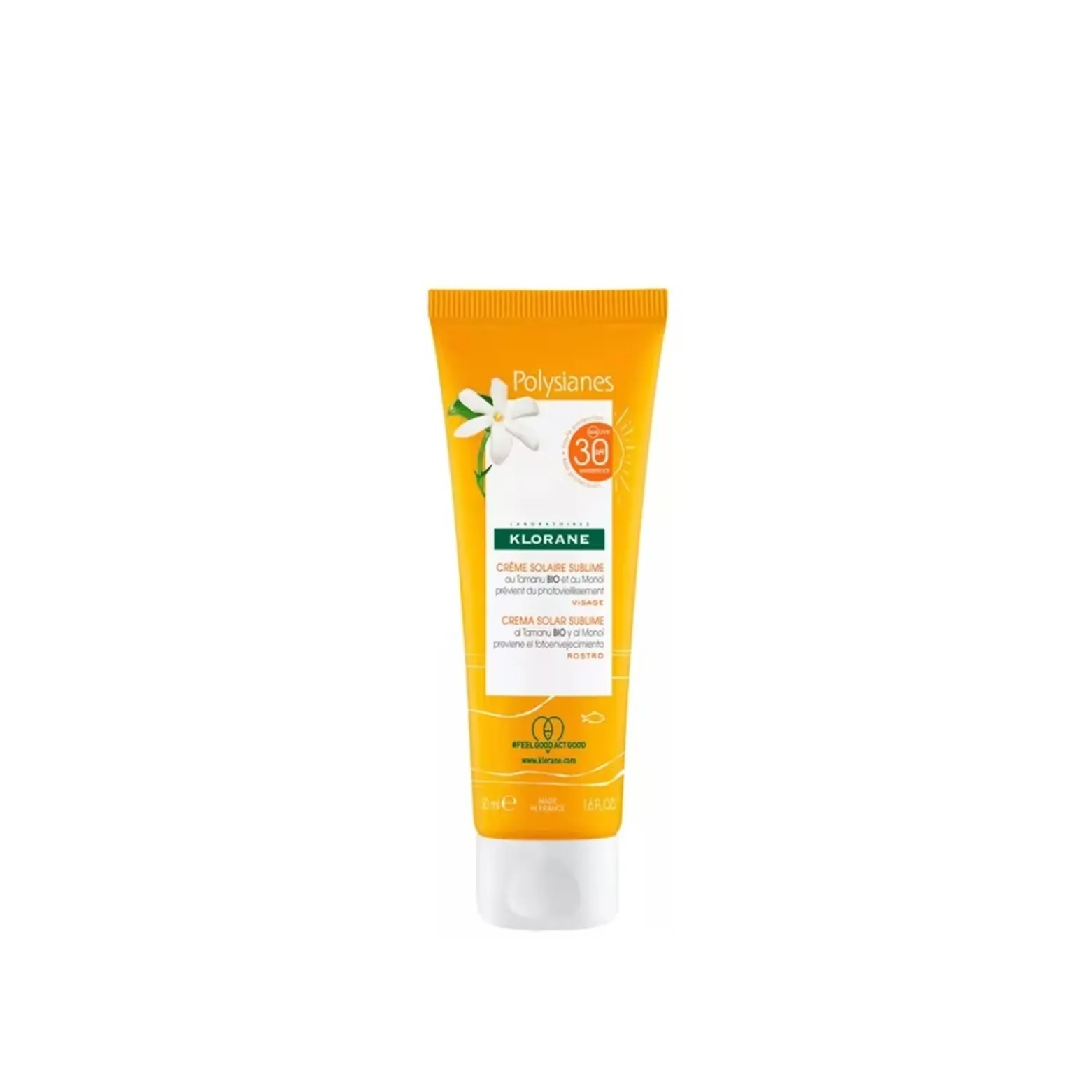 Klorane Polysianes Sublime Sun Cream SPF30 50ml (1.69floz)