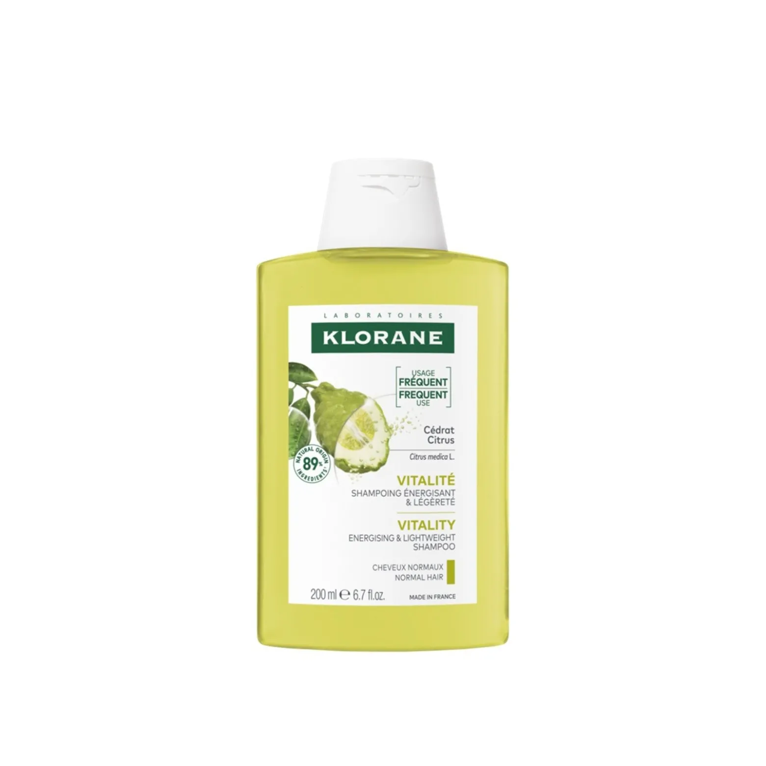 Klorane Purifying Shampoo with Citrus Pulp 200ml (6.76floz)