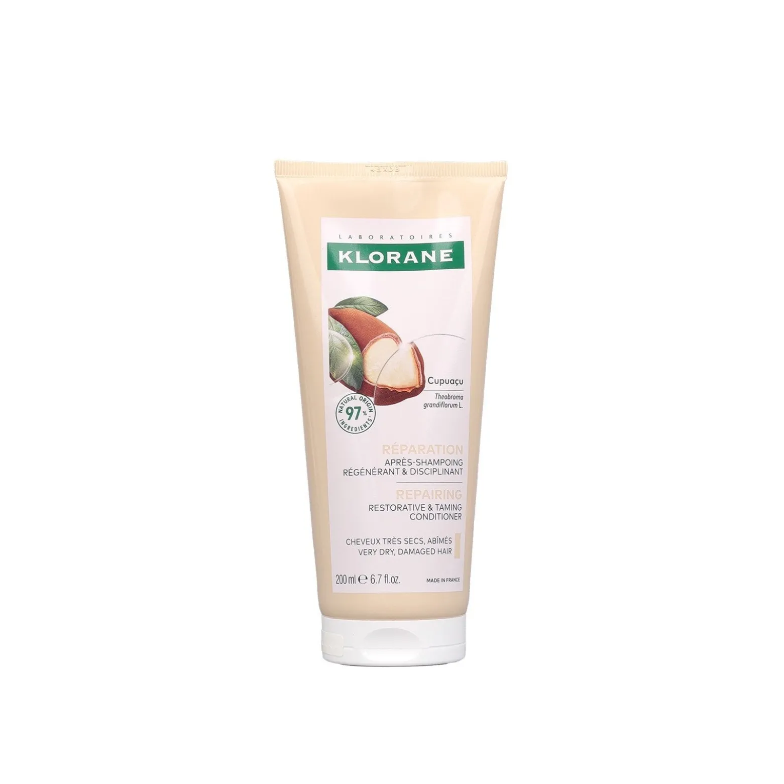 Klorane Repairing Restorative & Taming Cupuaçu Butter Conditioner 200ml (6.7floz)