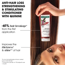 Klorane Strengthening Conditioner for Hair Loss & Thinning 200ml (6.76floz)