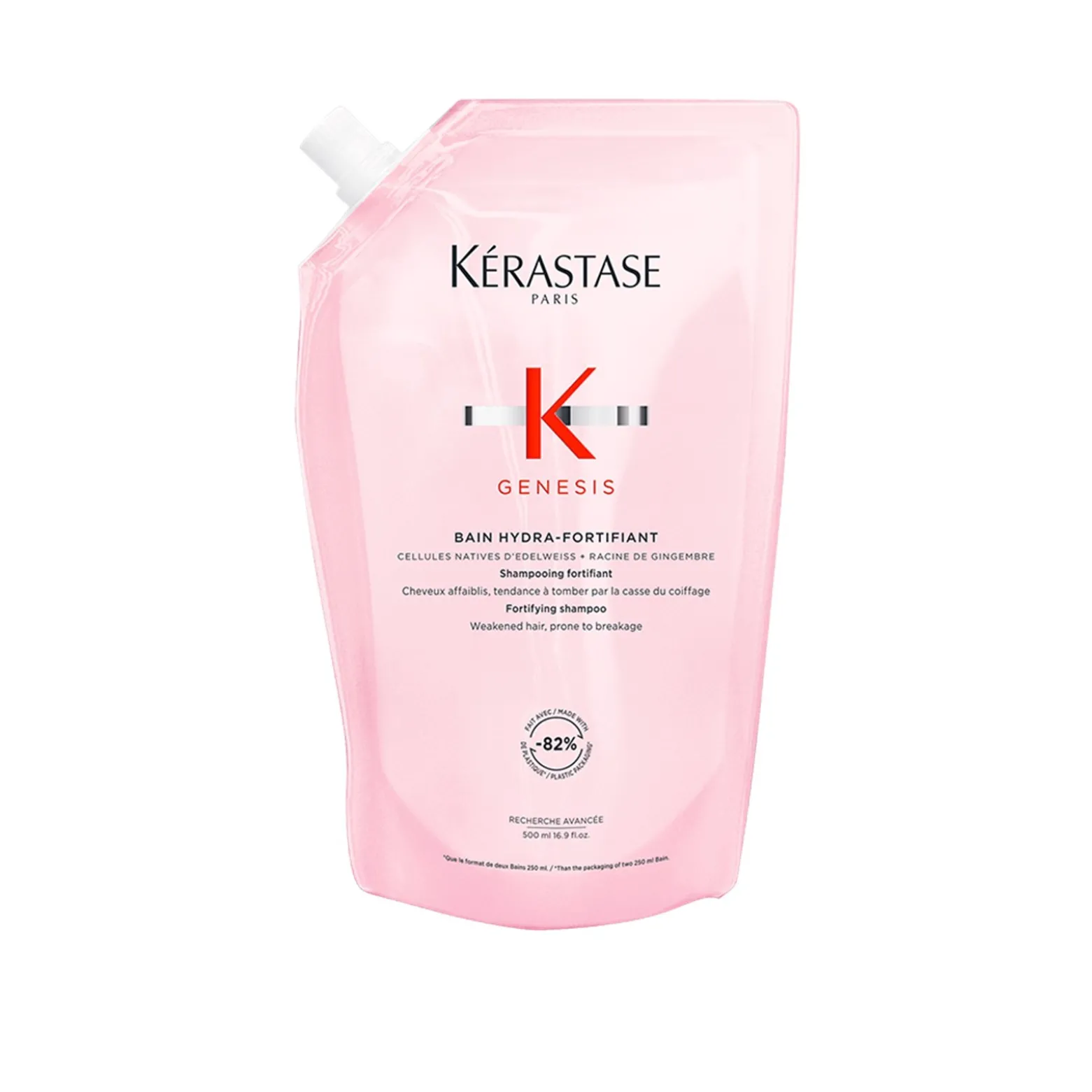 Kérastase Genesis Bain Hydra-Fortifiant Shampoo Hair Loss Refill 500ml (16.9floz)