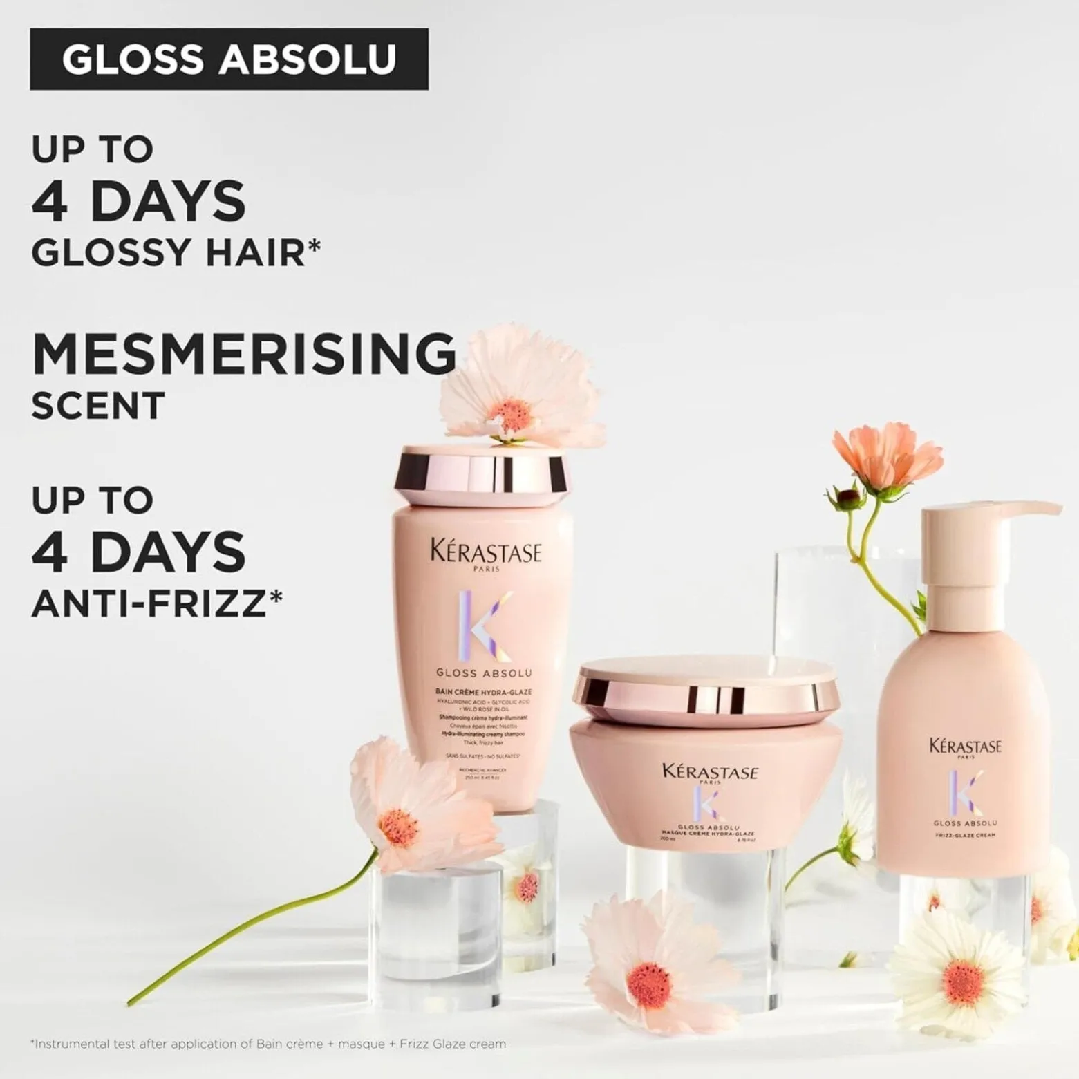 Kérastase Gloss Absolu Bain Crème Hydra-Glaze Creamy Shampoo 250ml (8.45floz)