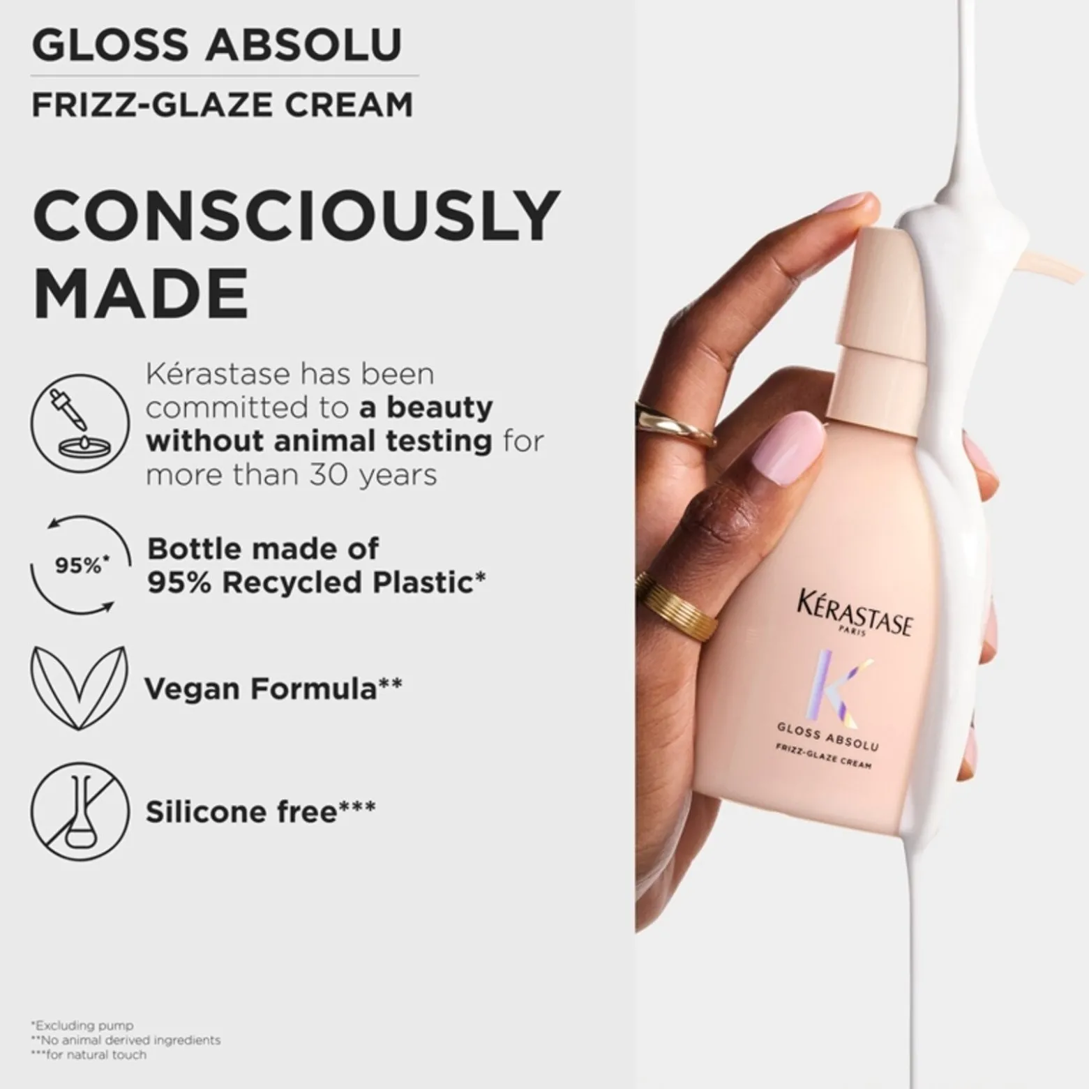Kérastase Gloss Absolu Frizz-Glaze Cream 240ml (8.11floz)