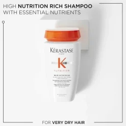 Kérastase Nutritive Bain Satin Riche Shampoo 250ml (8.5floz)