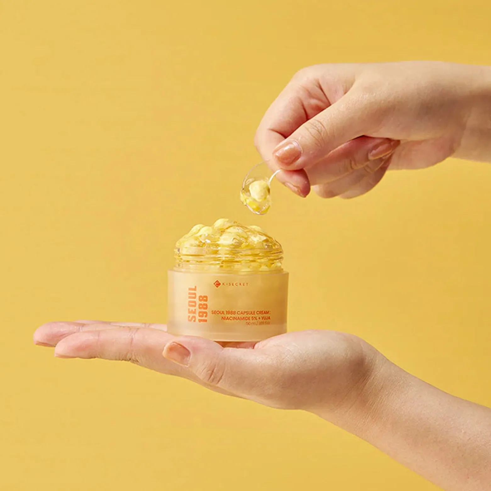K-SECRET SEOUL 1988 Capsule Cream: Niacinamide 5% + Yuja - 50ml (1.69floz)