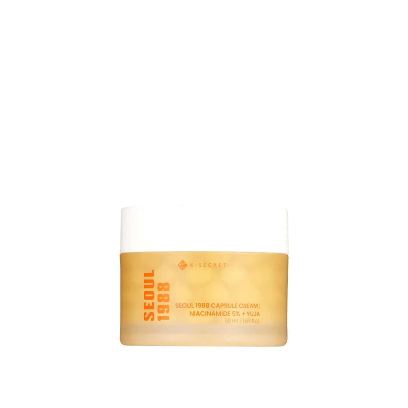 K-SECRET SEOUL 1988 Capsule Cream: Niacinamide 5% + Yuja - 50ml (1.69floz)