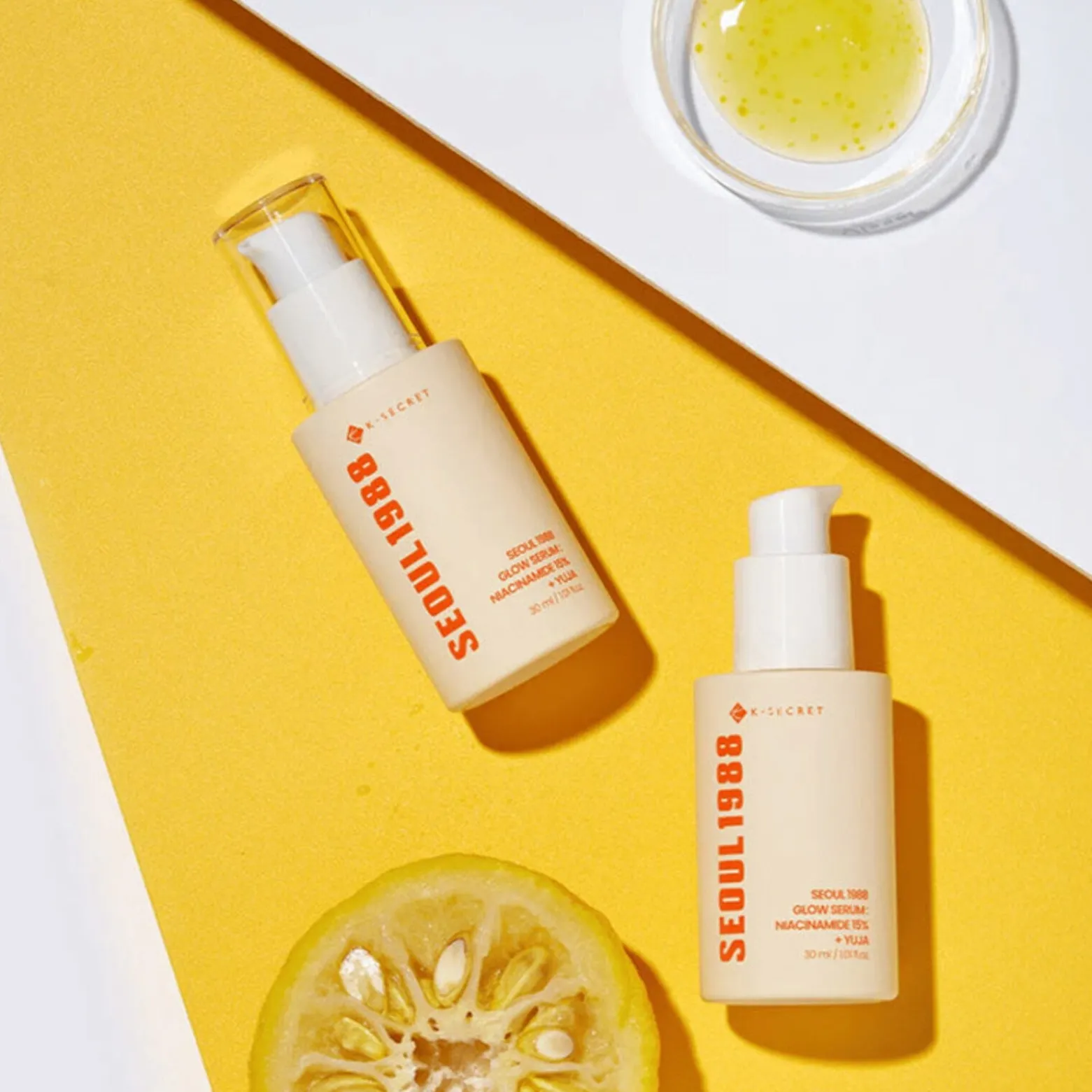 K-SECRET SEOUL 1988 Glow Serum: Niacinamide 15% + Yuja 30ml (1.01floz)