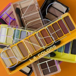 L.A. Colors Color Vibe Eyeshadow Palette CES789 Sunset