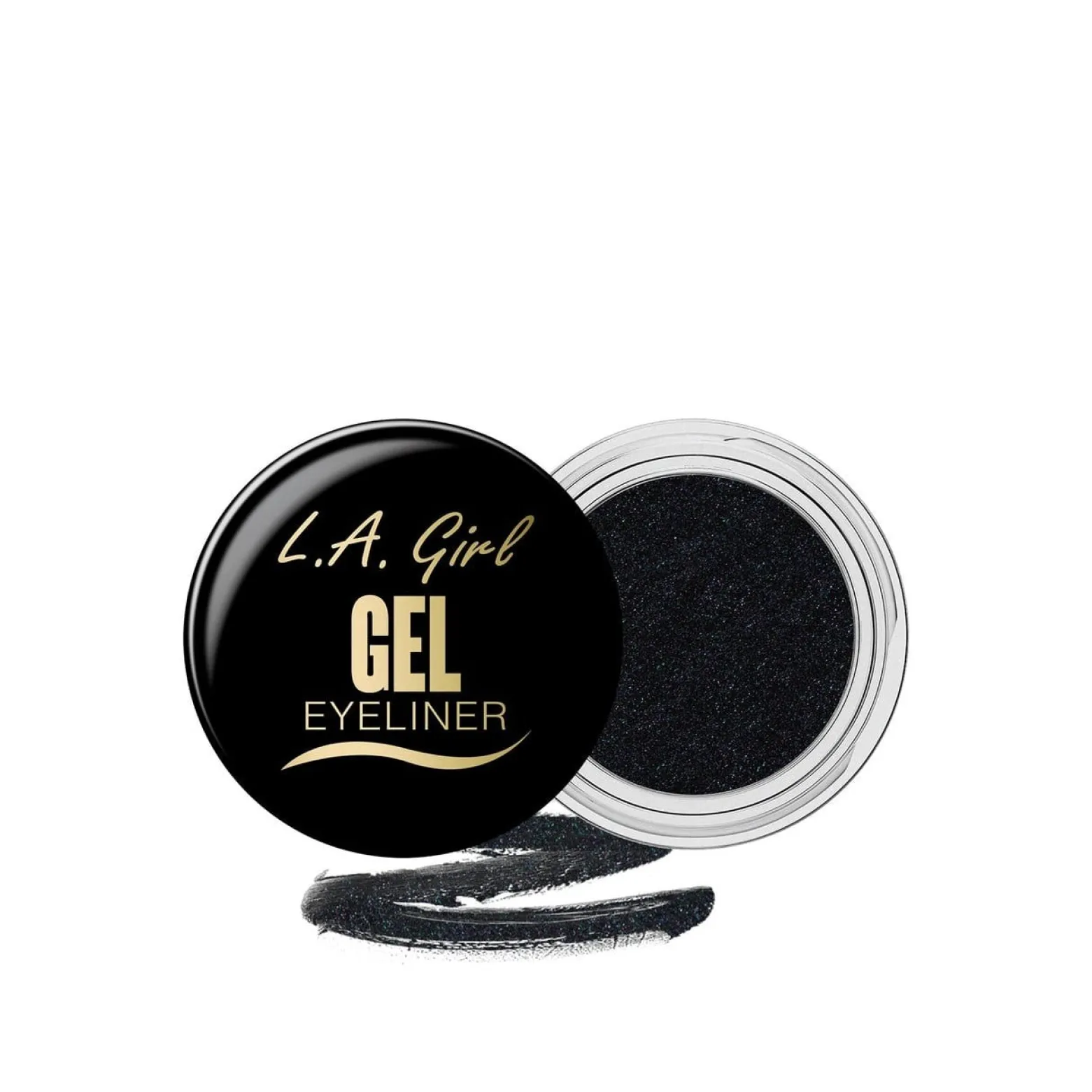 L.A. Girl Gel Eyeliner Black Cosmic Shimmer 3g (0.11oz)