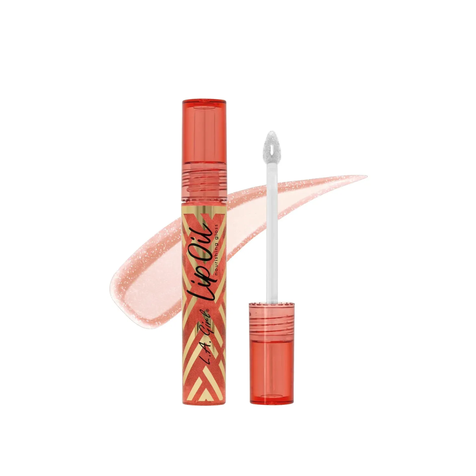 L.A. Girl Lip Oil Nourishing Gloss Shimmer Grapefruit 3ml (0.1 fl oz)
