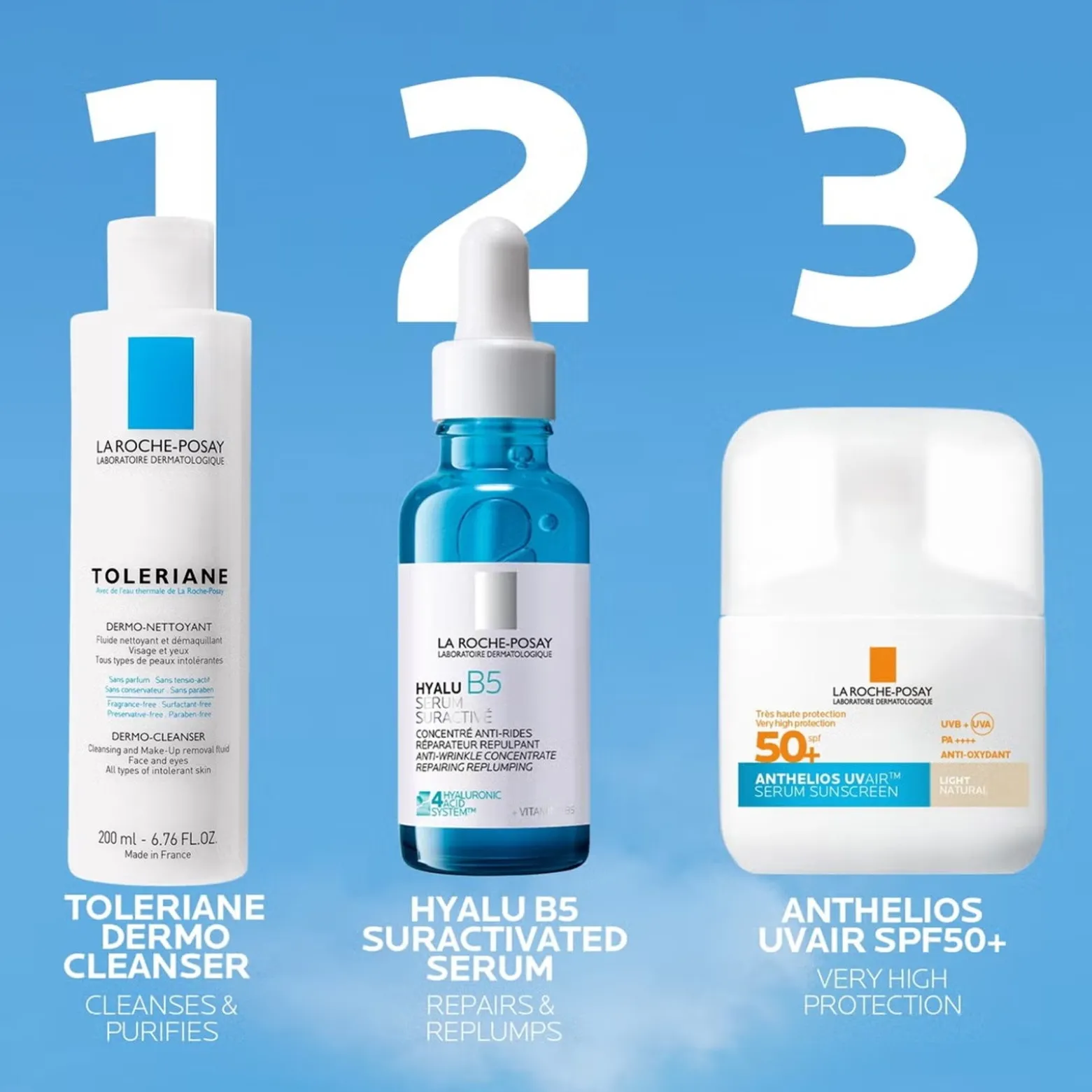 La Roche-Posay Anthelios UV Air Serum Sunscreen Light Natural SPF50+ 50ml (1.69floz)