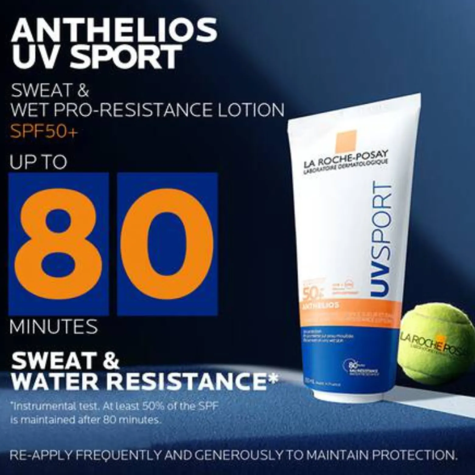 La Roche-Posay Anthelios UV Sport Wet & Sweat Pro-Resistance Sunscreen SPF50+ 200ml (6.76floz)