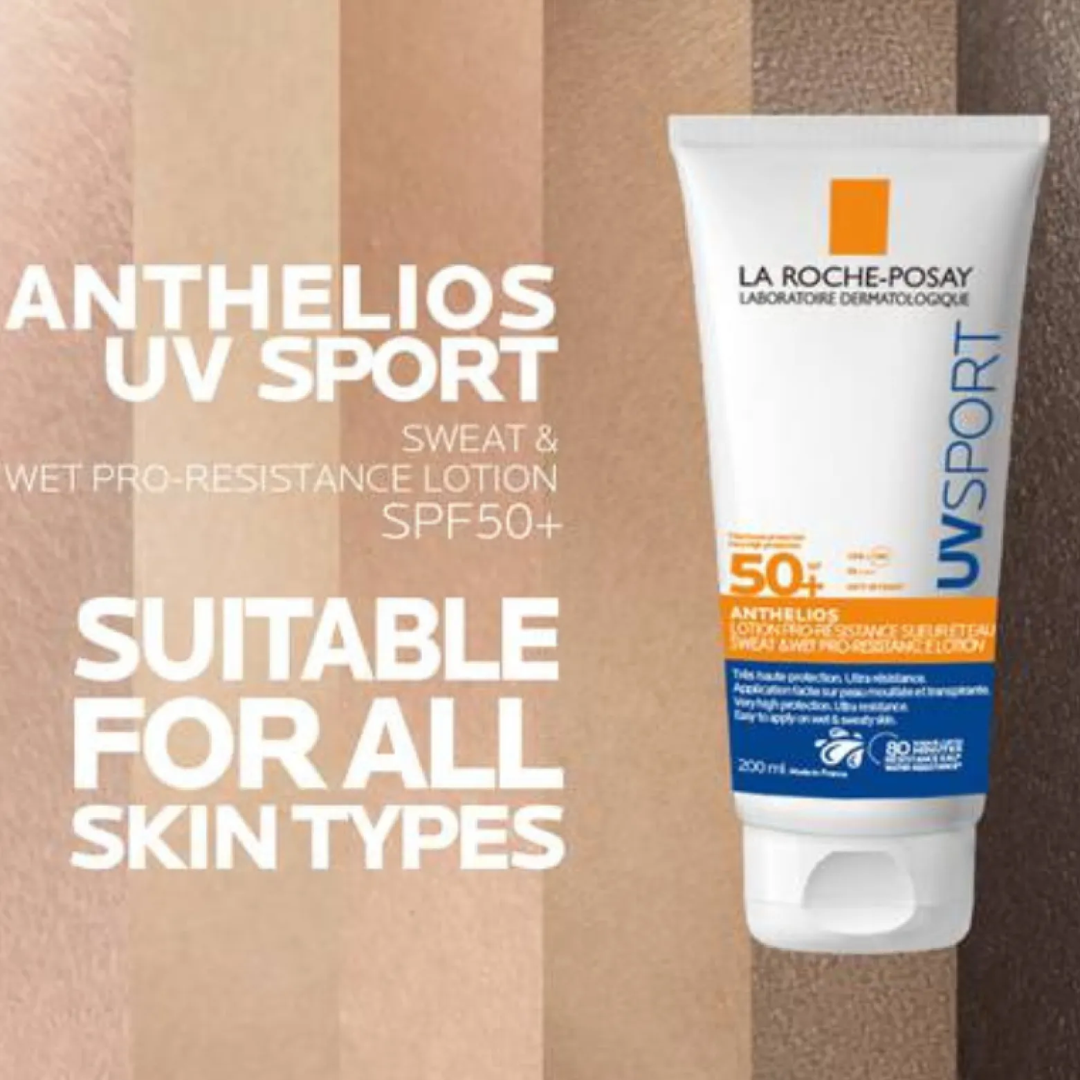 La Roche-Posay Anthelios UV Sport Wet & Sweat Pro-Resistance Sunscreen SPF50+ 200ml (6.76floz)