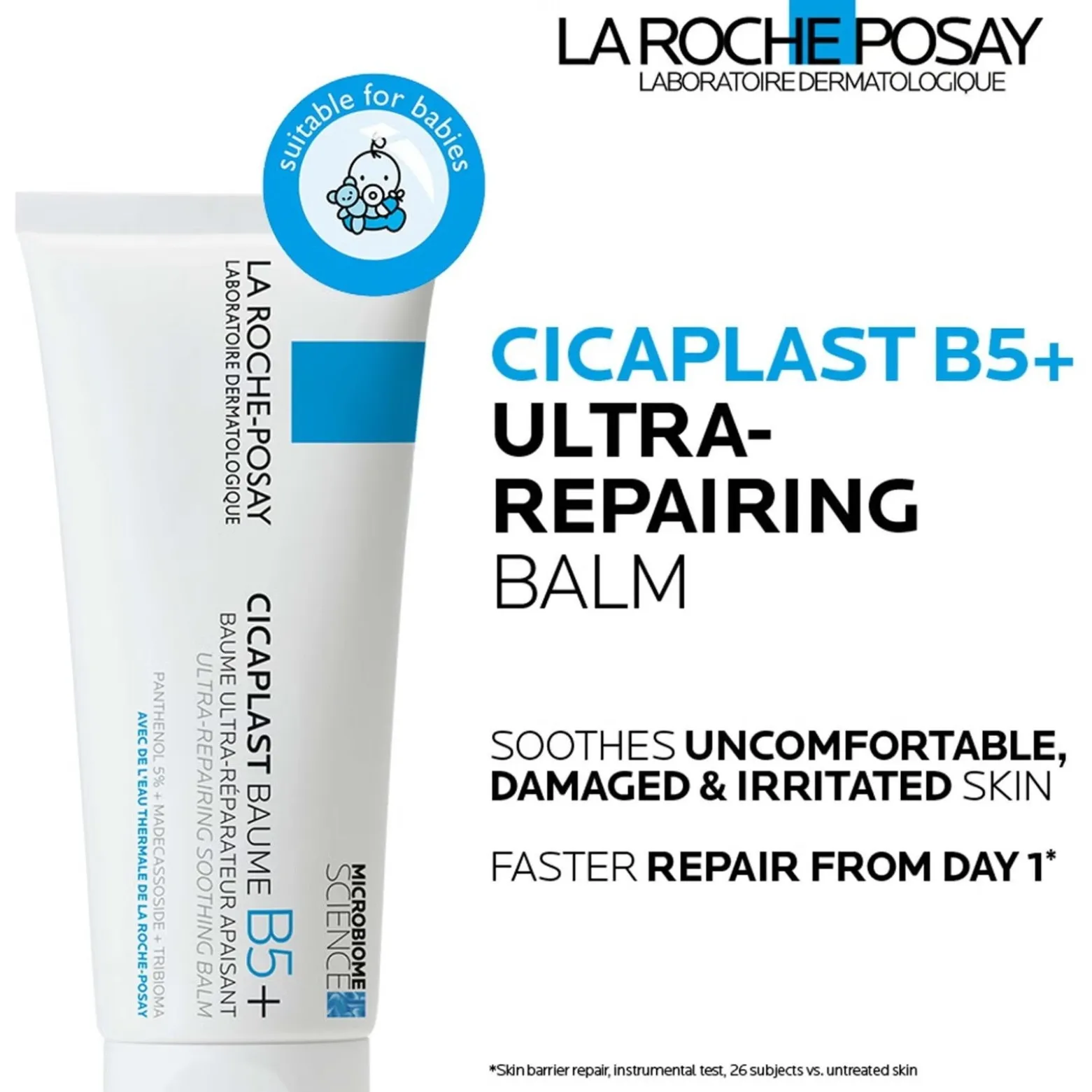 La Roche-Posay Cicaplast Baume B5+ Ultra-Repairing Soothing Balm 100ml (3.38 fl oz)