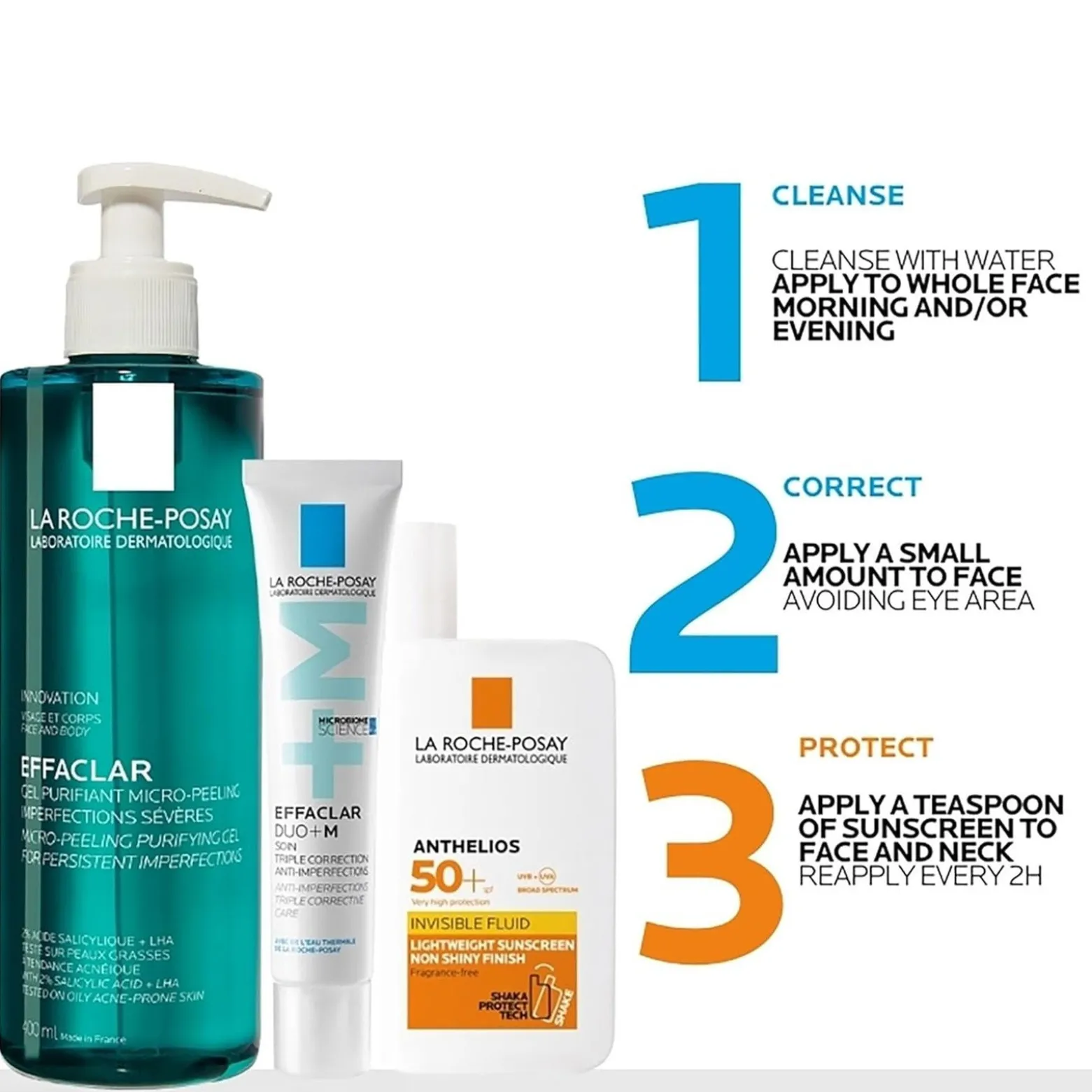La Roche-Posay Effaclar Micro-Peeling Purifying Gel 400ml (13.53fl oz)
