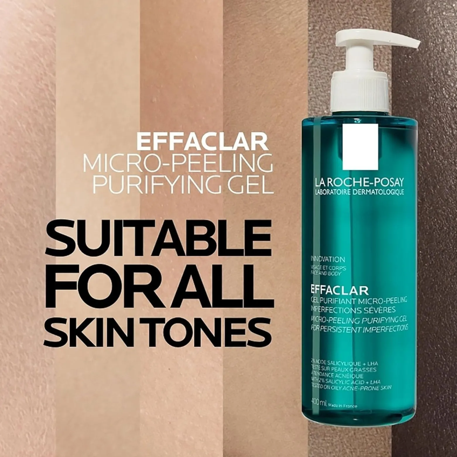 La Roche-Posay Effaclar Micro-Peeling Purifying Gel 400ml (13.53fl oz)