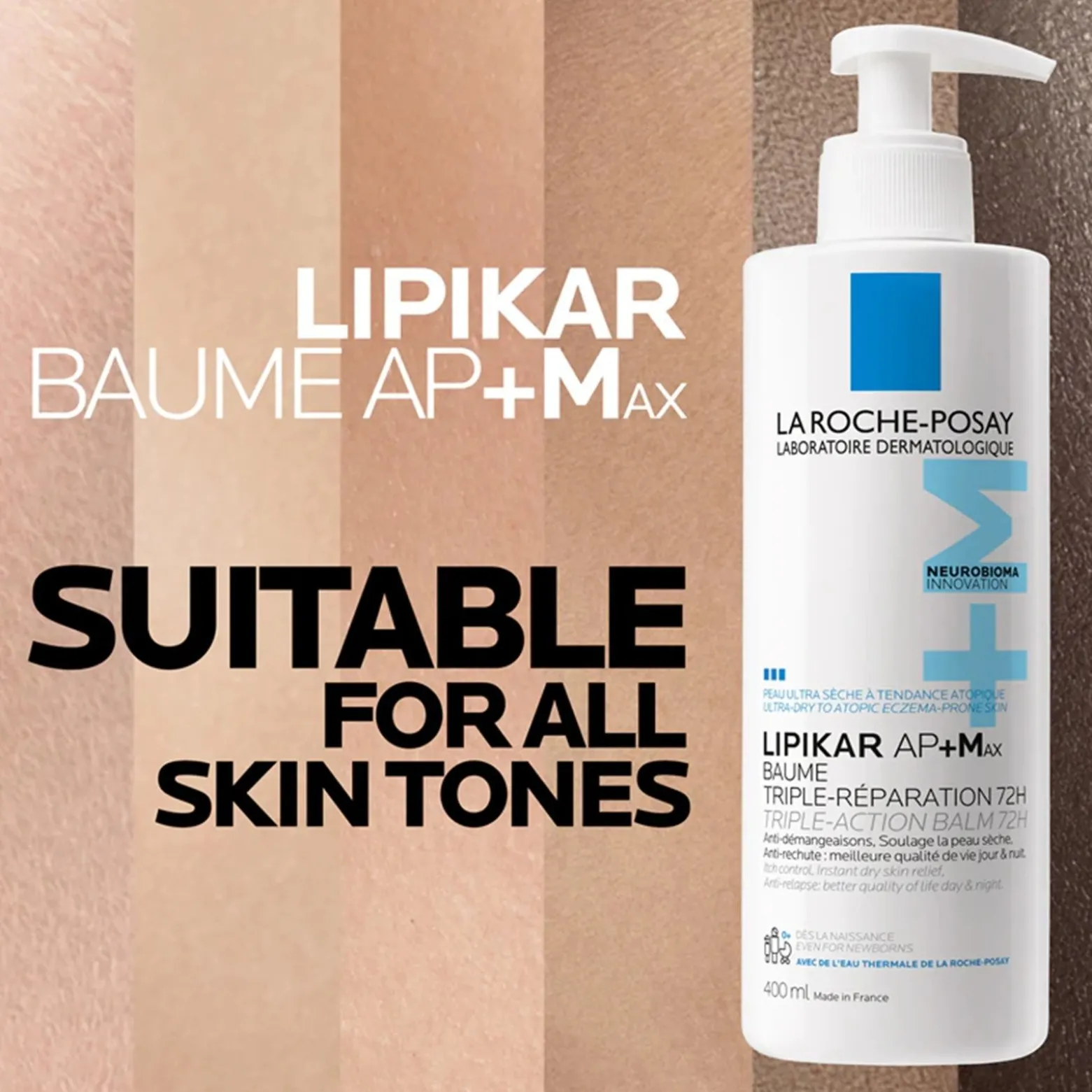 La Roche-Posay Lipikar AP+Max Triple-Action Balm 200ml (6.76floz)