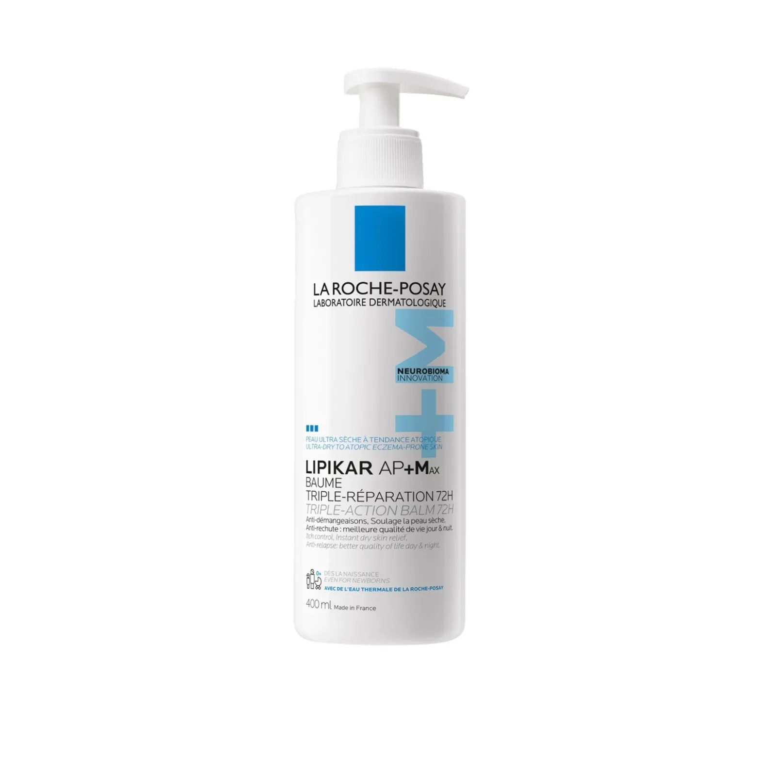 La Roche-Posay Lipikar AP+Max Triple-Action Balm 400ml (13.52floz)