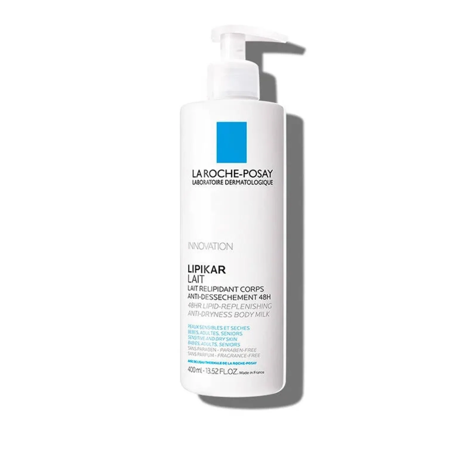 La Roche-Posay Lipikar 48h Lipid-Replenishing Anti-Dryness Body Milk 400ml (13.53fl oz)
